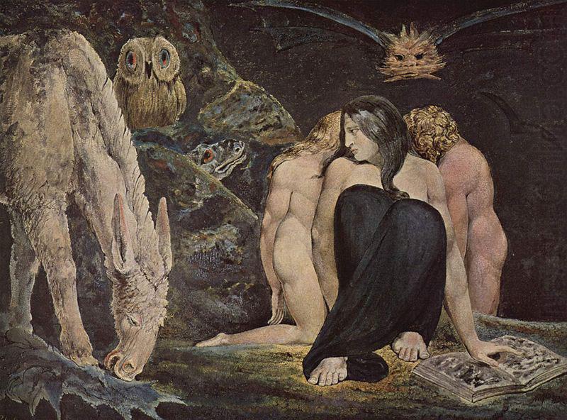 William Blake The Night of Enitharmon's Joy china oil painting image